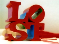 2000　Love&Lost　写真、F.R.P.、ミクストメディア01